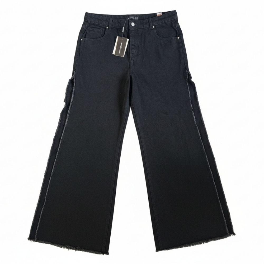 PrettyLittleThing Black Womens Jeans Size 14